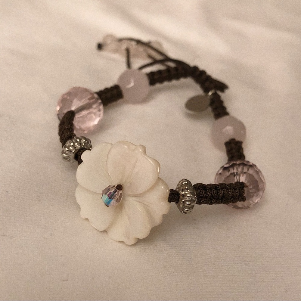 Bracelet With Pull String And Nice Beads - image 1